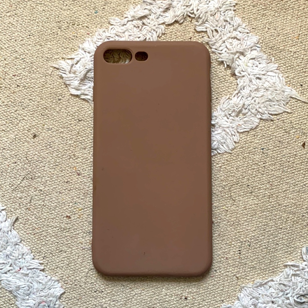 Brown phone case